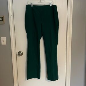Ann Taylor dark green trouser